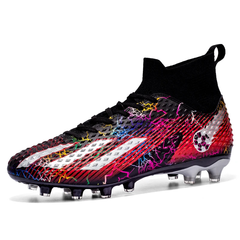 Chaussures de football avec un confort enveloppant fort, une sécurité, design à la mode et accrocheur pour les amateurs de sport et de fitness