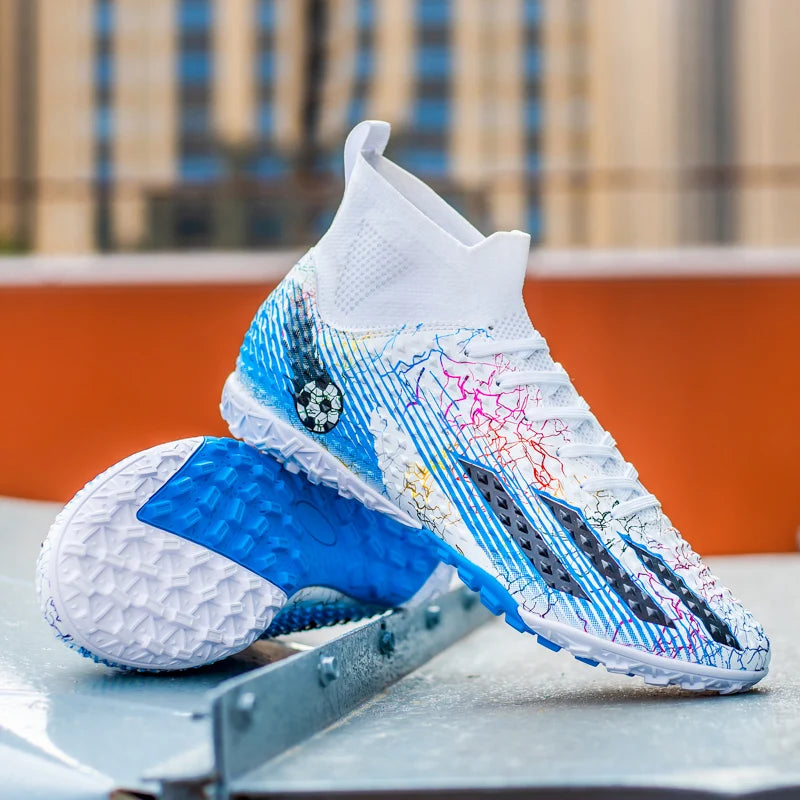 Chaussures de football avec un confort enveloppant fort, une sécurité, design à la mode et accrocheur pour les amateurs de sport et de fitness