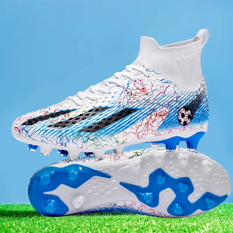 Chaussures de football avec un confort enveloppant fort, une sécurité, design à la mode et accrocheur pour les amateurs de sport et de fitness